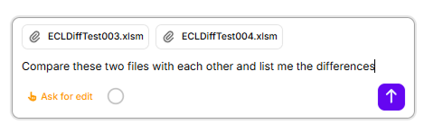 Attach files to an Agent message